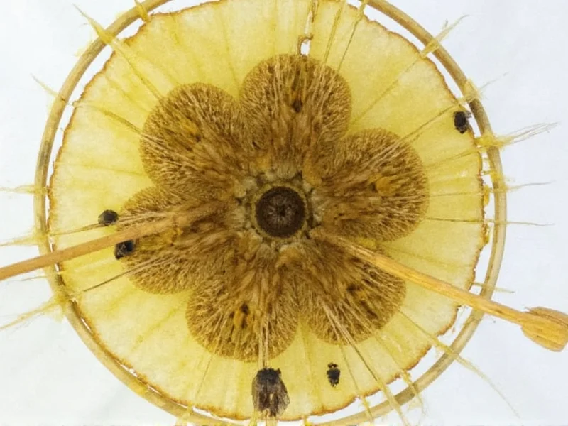 Close-up of effective DIY fruit fly trap
