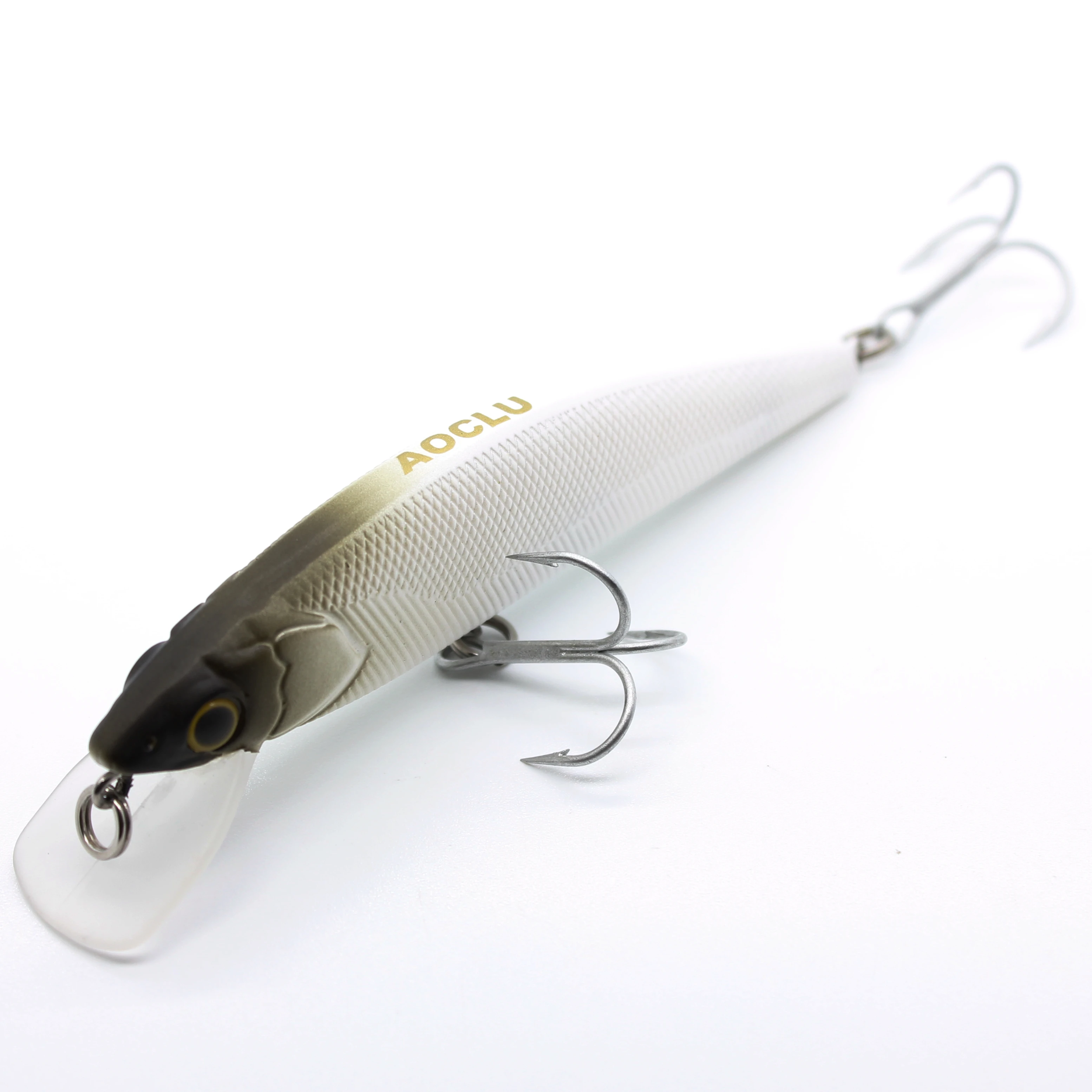 

AOCLU Sinking Wobblers Jerkbait Sinking 9.5cm 14.5g Hard Bait Minnow Crank Fishing Lures With Flat Body And VMC hooks, 4 colors