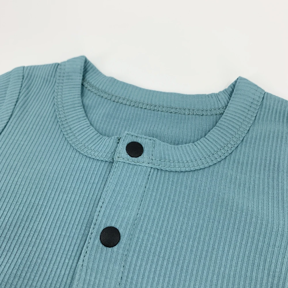 批发婴儿竹纤维和有机棉婴儿亨利礼服