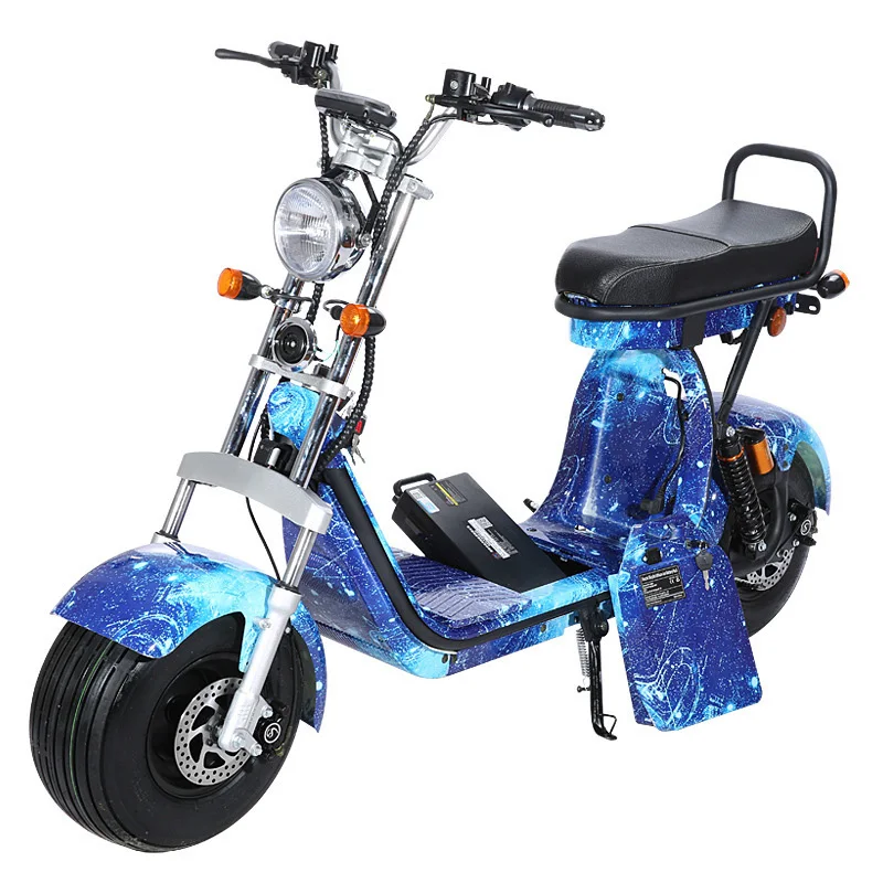 

EEC COC 2020 Supply the most fashionable citycoco 1500w 2 wheel electric scooter for adult electric motorcycle