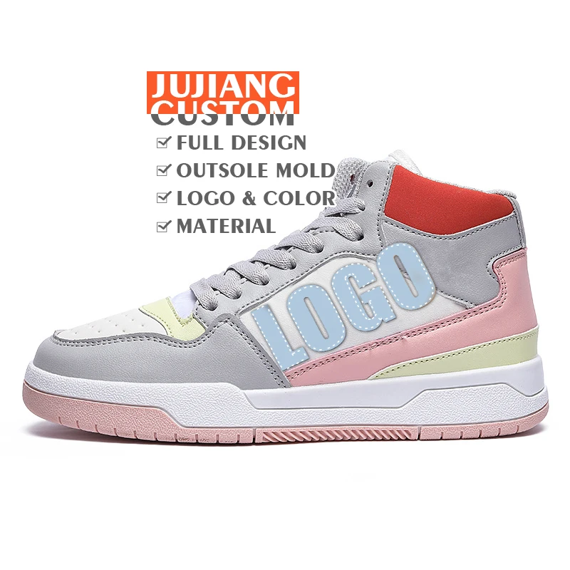 

Custom sneakers Woman Boots 2022 Plus Size Fashion Women's Mid Calf Boots chunky zapatos de zapatillas mujer