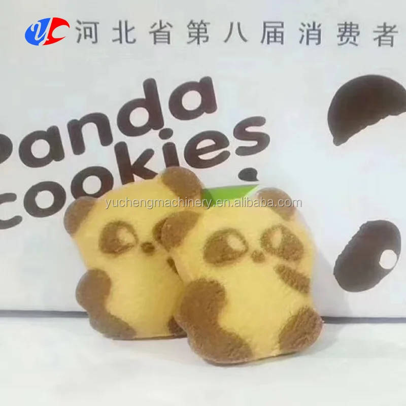 panda sponge cake baking oven