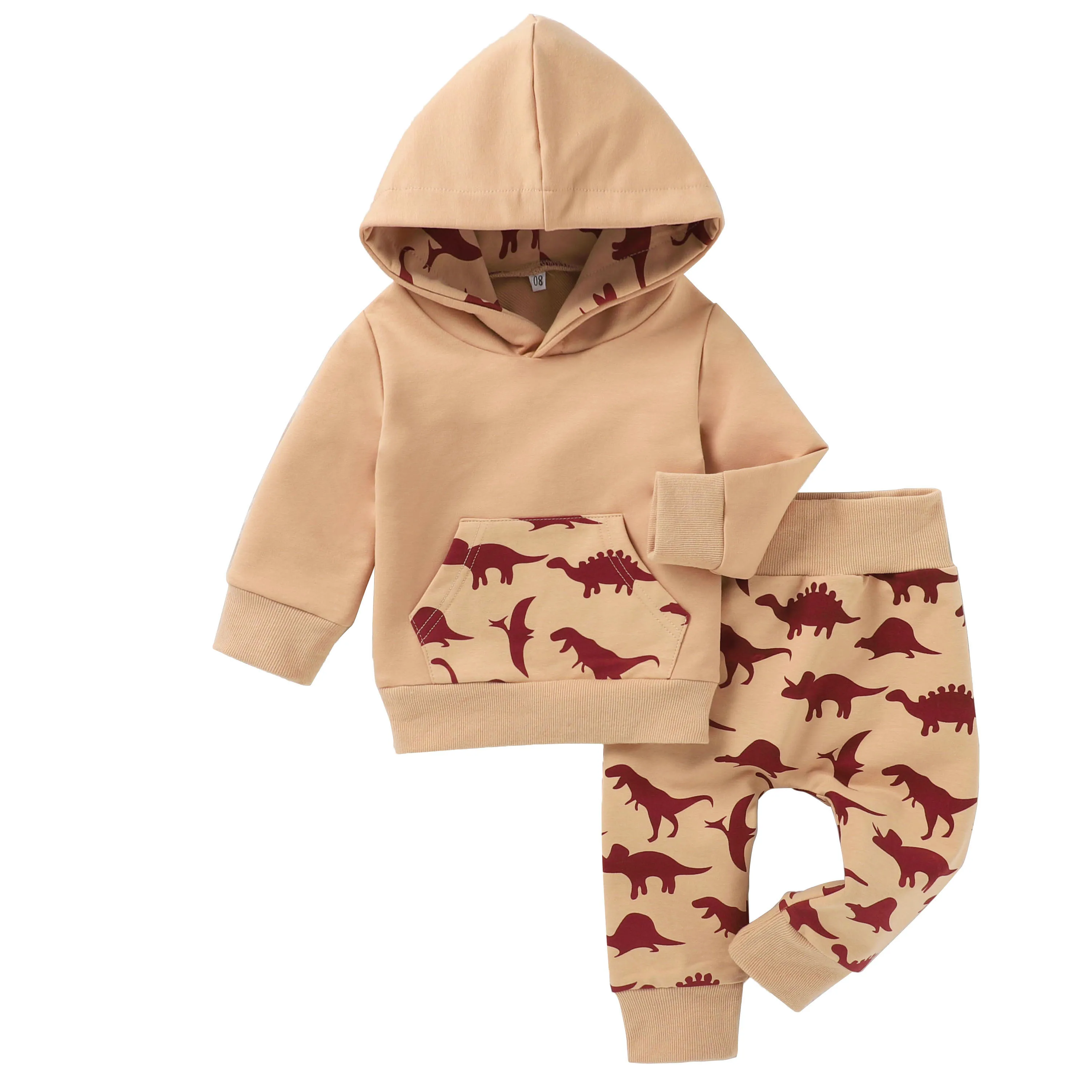 

Cute Baby Girls Hoodies Kids Boys Autumn Sweater Spring Baby Boys Clothes Solid Dinosaur Infant Children's Clothing