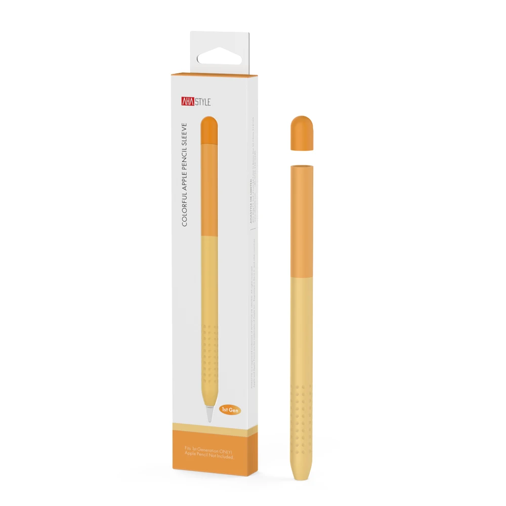 

Wholesale Cute AHASTYLE Colorful Silicone Protective Cover Compatible With Apple Pencil 2 Case, 6 colors in stock