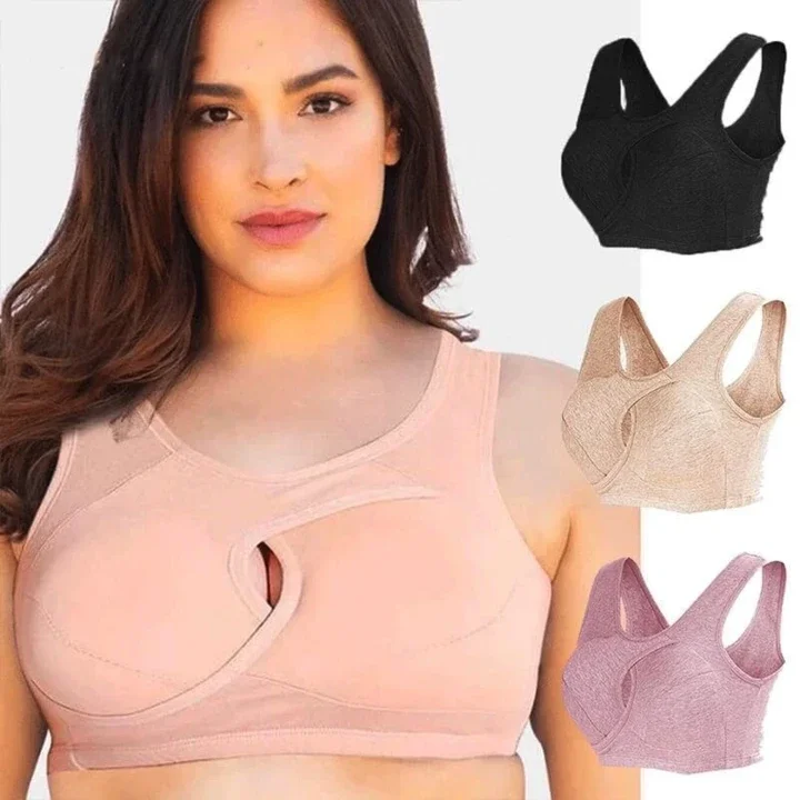 

Anti-Sagging Wirefree Bra 3 colors in 2021 Wire free bras, Bra set, Cross designs