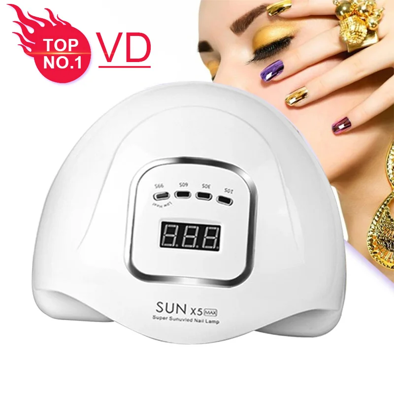 

SunX5 Plus 120w Fast Drying Machine LED Polish Machine UV Gel Lamp Nail Dryer