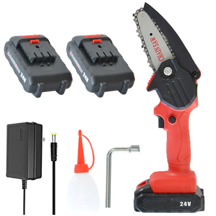 

electric pole saw Cordless Mini Motosierra Electrica Chain saw left handed chainsaw