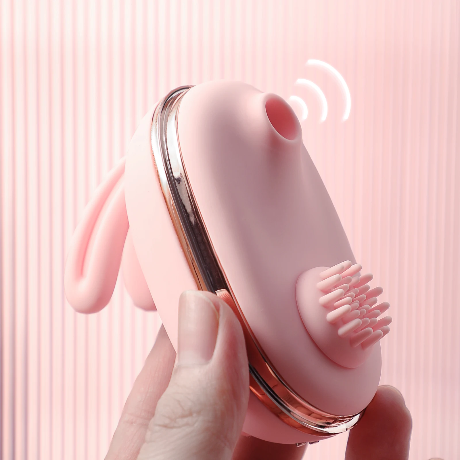 

Dropshipping Adult Toys 3 in 1 Silicone Rabbit Sucking Nipple Sucker Massage Sex Toys for Woman