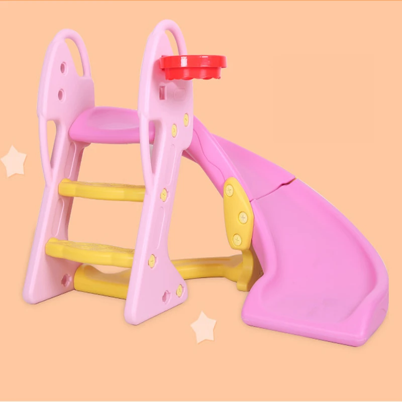 

Kindergarten Children indoor combination plastic slide Indoor slide