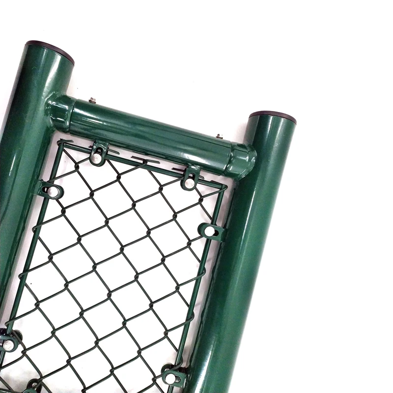 Wholesale 6x10 Pvc Coated Chain Link Fence Panel For Spring Festival