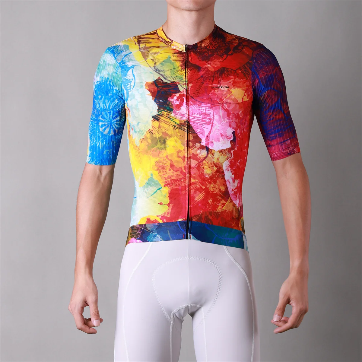 Customized Cycling Jersey Breathable Super Stretchy Quick Dry Outdoor Activity Running Top for Professional Athletes Unisex