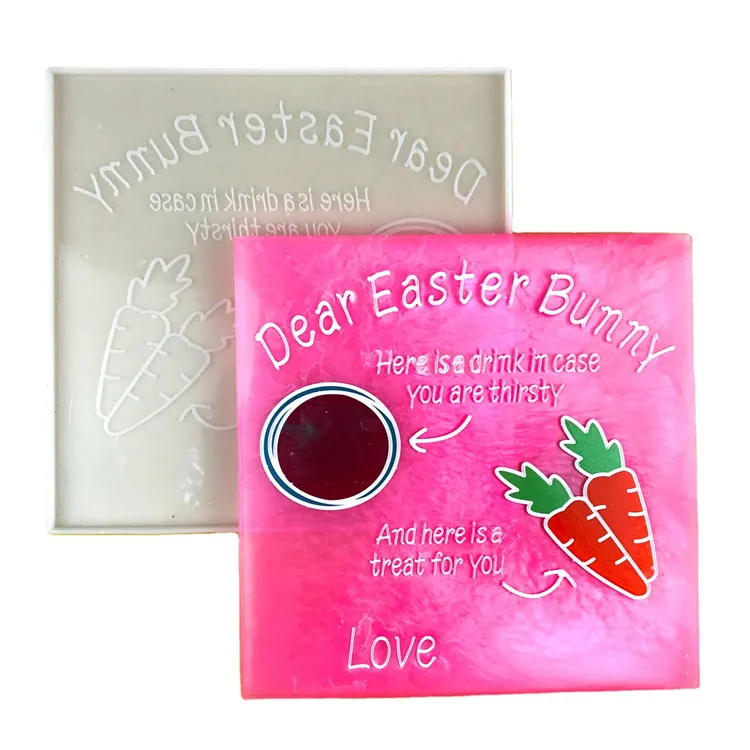 

Y3844 Diy Epoxy Resin large easter silicone tray molds