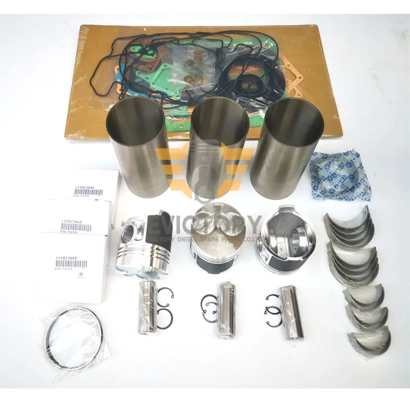 

For Shibaura N843L-T N843-T N843-H N843L rebuild overhaul kit + oil pump