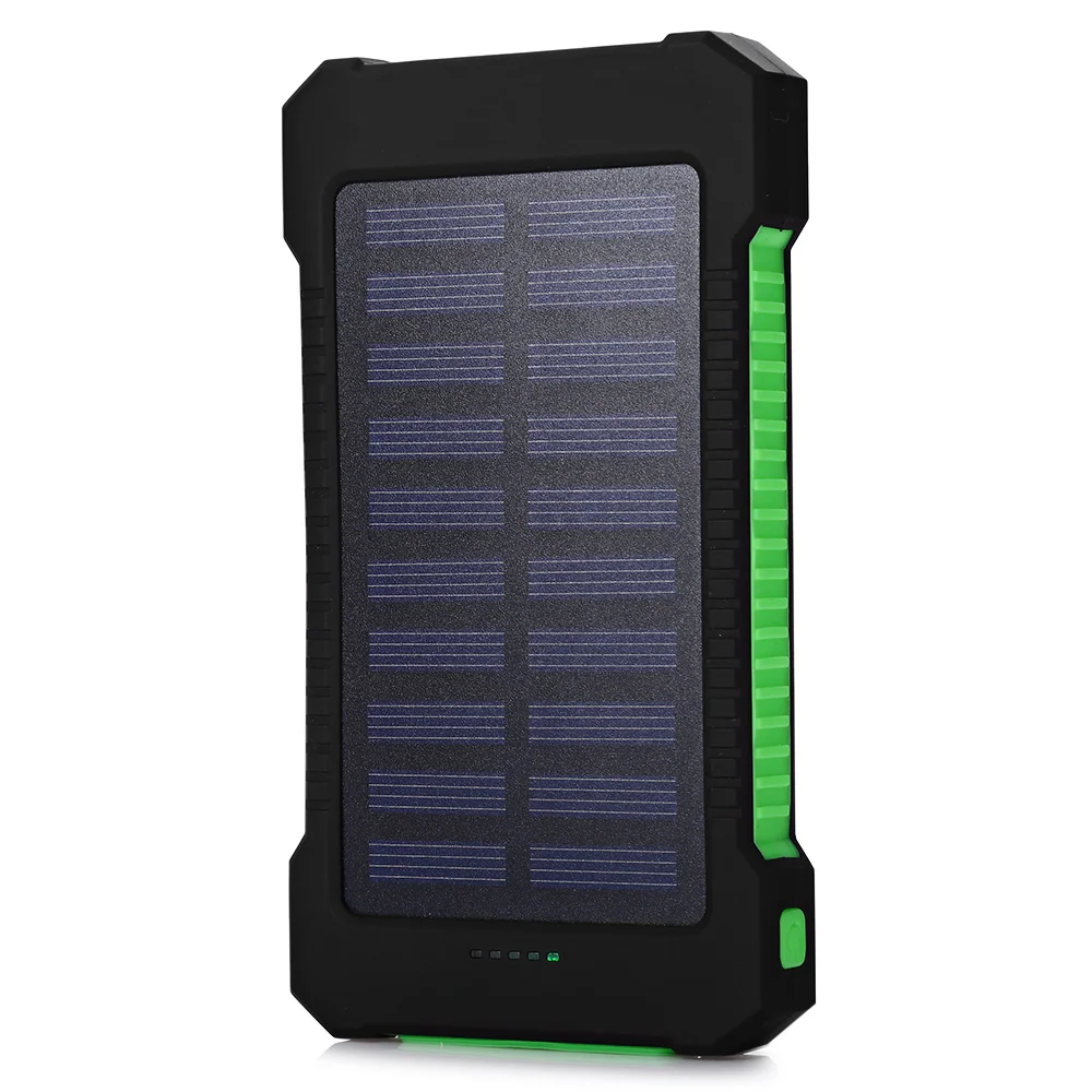 

hot selling products 2022 waterproof solar power bank Dual Usb PowerBank 20000mah