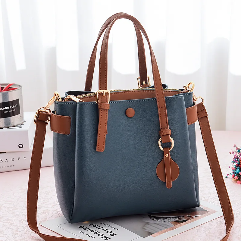 

Large capacity shoulder bags ladies fashion handbags pu leather women's tote bags handbags for women