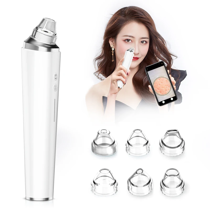 

Electric Comedone Acne Extractor Pore Cleaner Vacuum Blackhead Remover Set for Deep Cleansing, White/green/pink/purple
