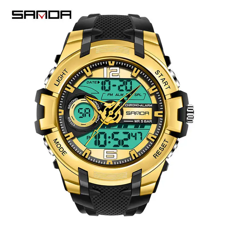 

Waterproof Designer Hands Watches Luxury Brands Charm Style Wristwatch Wholesale Analog Relogio Men Digital Watch