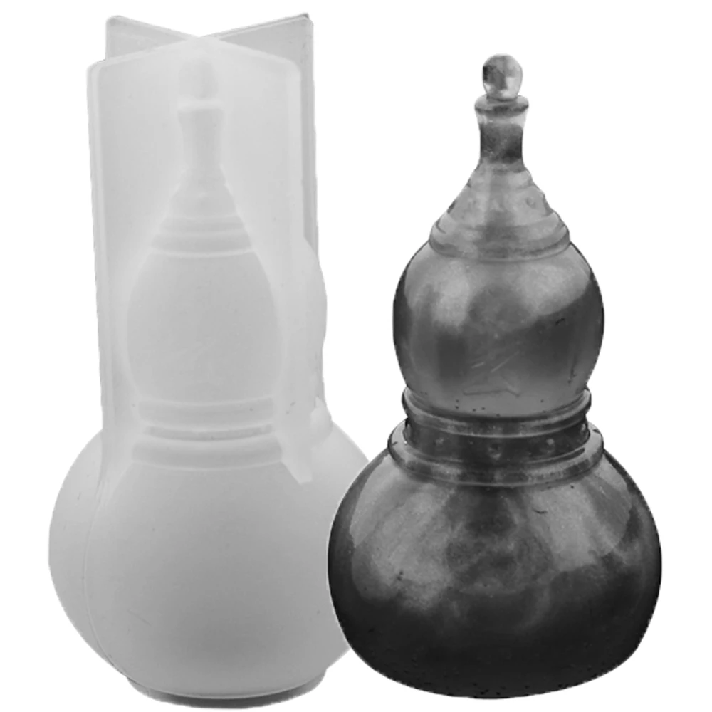 

Gourd Silicone Mold Beads Pendants Aromatherapy Cake Decorating Tools Diy Fondant Chocolate Soap Jewelry Making Epoxy Mould