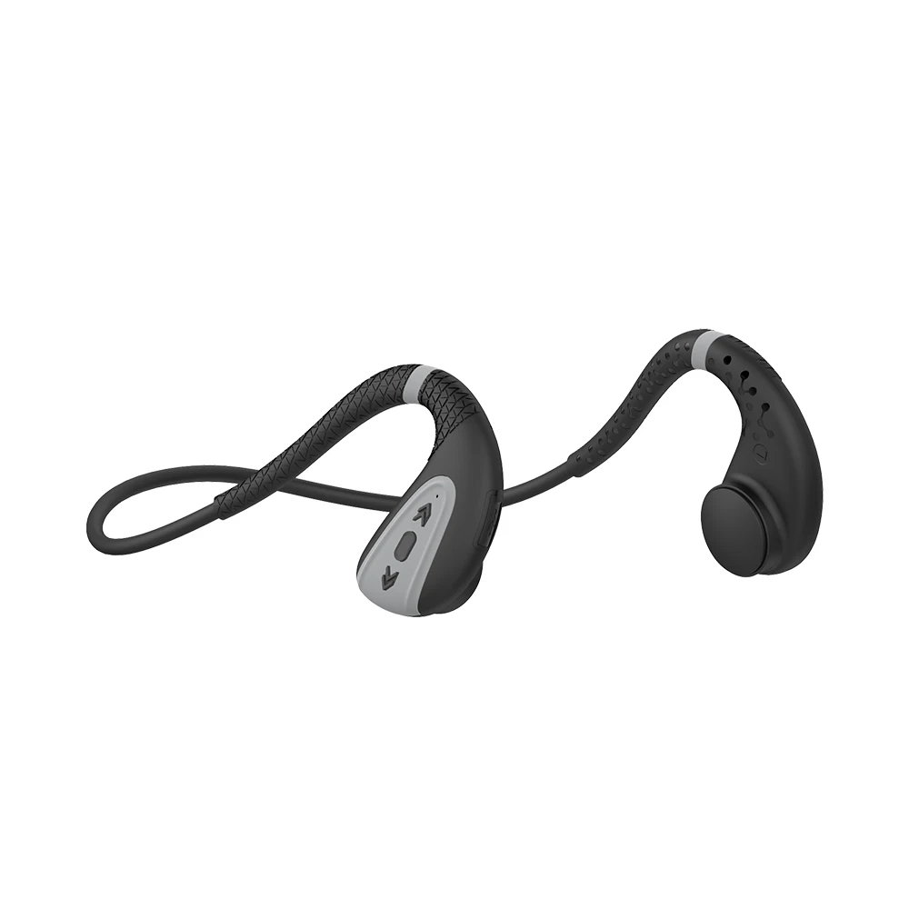 

for swimming headphone mp3 wireless headset bone condition headset bluetooth sport with bone conduction, Grey, blue