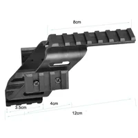 

Tactical Hunting AEG Gun Plastic Polymer Base Quad Rail Picatinny Sight Laser Lighting Scope Mount For Glock 17 5.56 1911