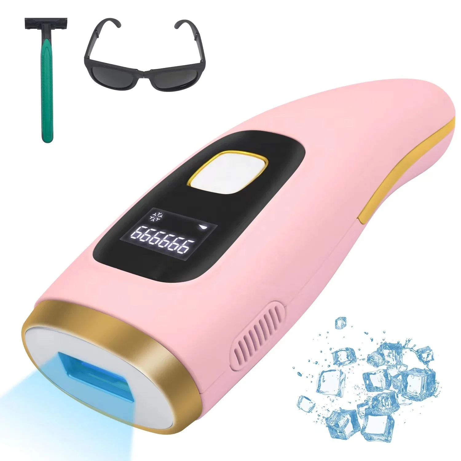 

Home Use Ipl Painless Hair Remover Laser IPL Laser Hair Removal Machine Depiladora Ipl Device at home