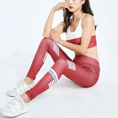 

High waist yoga leggings suits Seamless yoga leggings suits