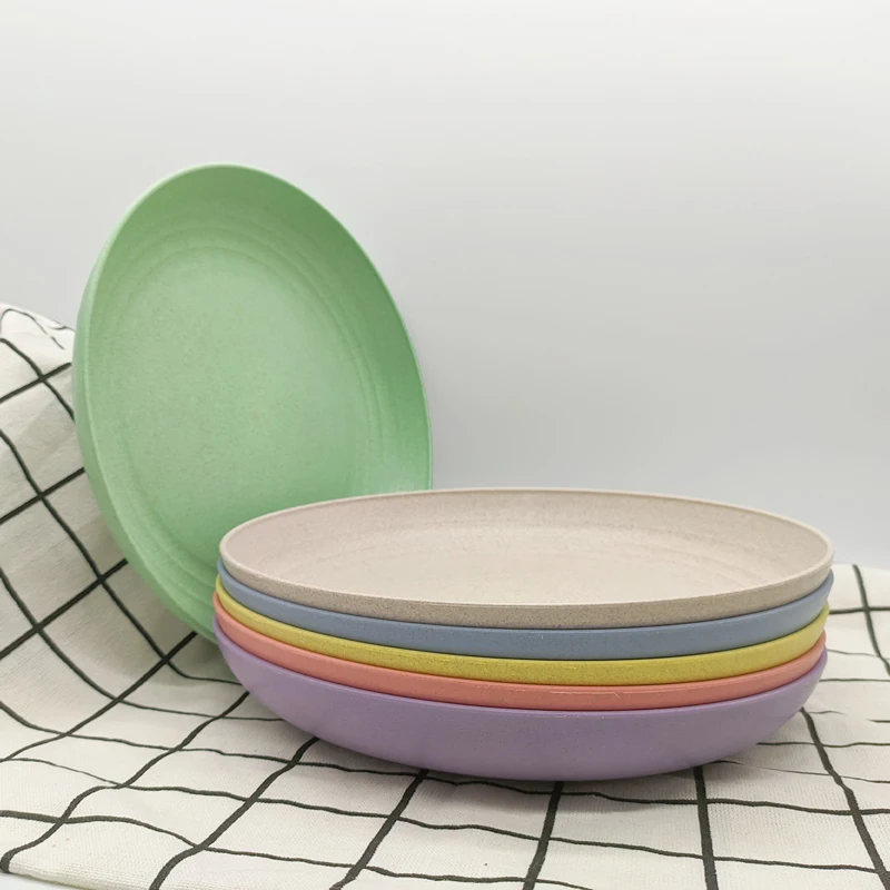 

2022 Amazon hot plastic plates for wedding parties luxury plastic plates