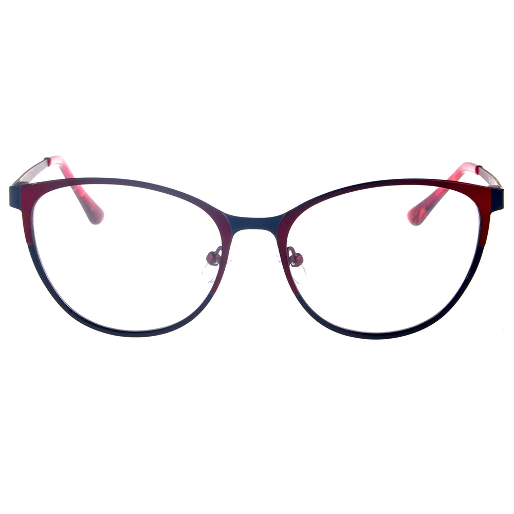 

Women trendy metal cat eye optical eyewear eyeglass frames