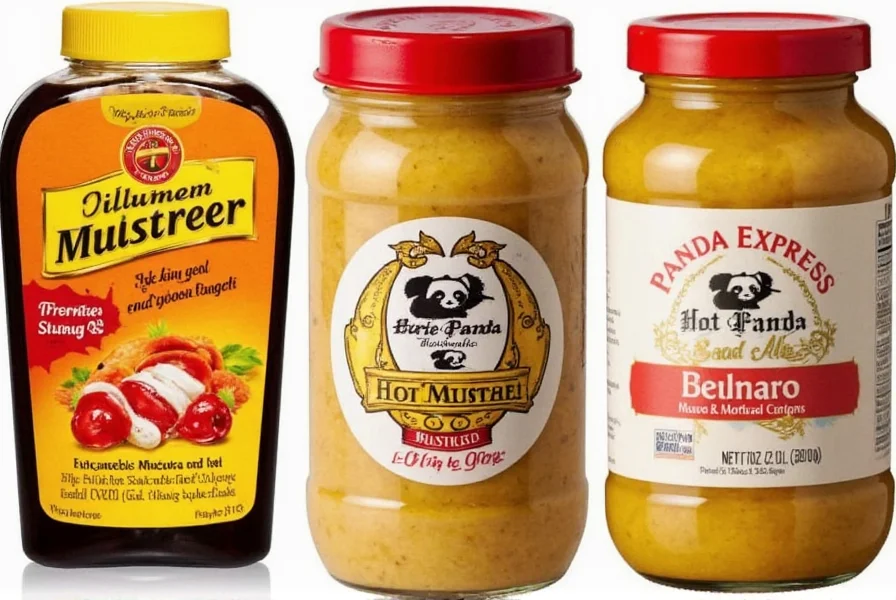 Pickled vegetables in a jar with mustard