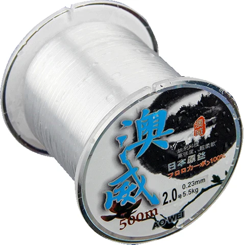 

Original Silk Main Line Super Monofilament Fishing Line 500m Nylon, 4 colors