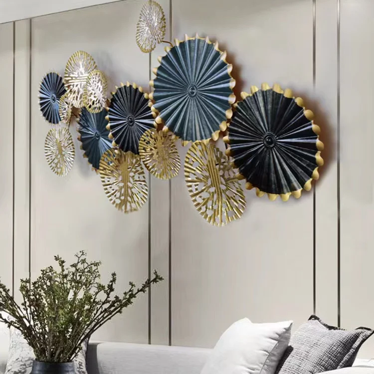126X63CM Large Metal Generous Simple Modern Wall Mounted Decor Iron Art Decoration Home Hanging Living Room Dropshipping DDP