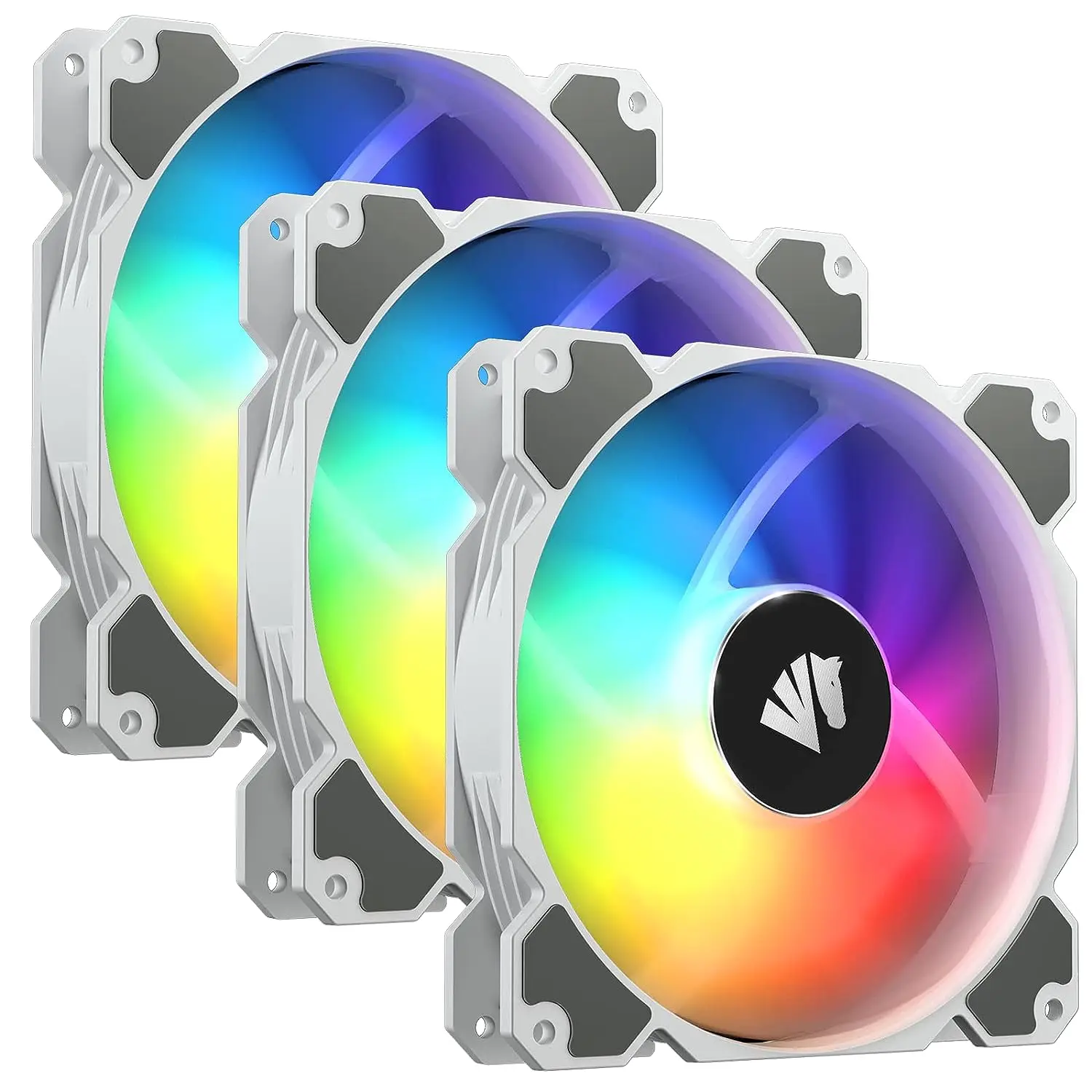 

high quality silent white 14cm rgb fans computer 140mm pc fan