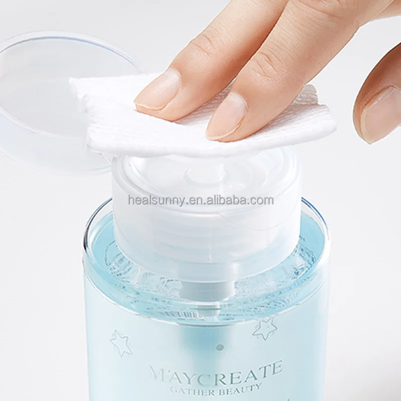 

Private Label Oil-Free Liquid microfibre Eye Makeup Remover