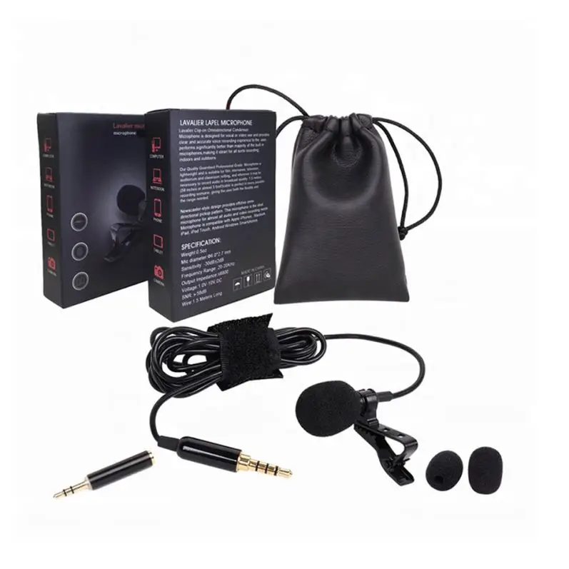 

GAM-141S Professional Mini Microphone Audio Studio Record Mic With Low Price, Black