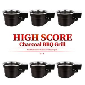 Image of Japanese Korean bbq baking ovens table barbecue grill restaurant charcoal bbq grill