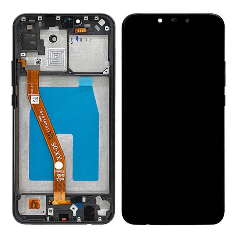 

6.3 Inches Mobile Phone Lcds Display With Touch Screen Digitizer Assembly With Frame For Huawei P Smart + Plus 2018 Black