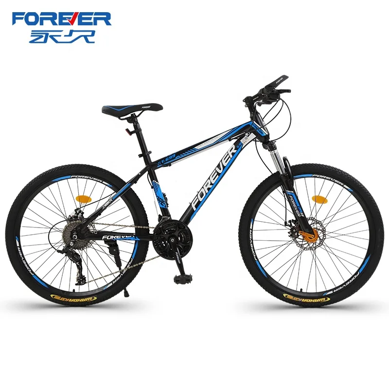 

FOREVER Factory Supply cheap mountain bike 24 26 27.5 inch 30 speed full suspension mountain bike for adult