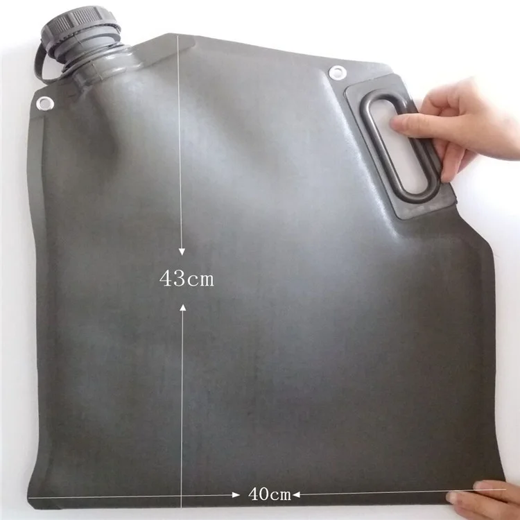 

7 liter Flexible and Durable TPU Fuel Bag for Motorcycle, Dark green