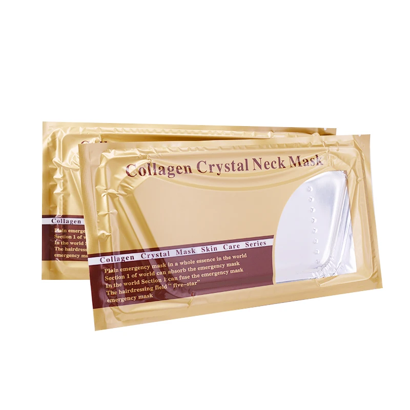 

natural organic moisturizing anti-wrinkle hydrogel firm neck mask transparent neck sheet mask, Accept customization