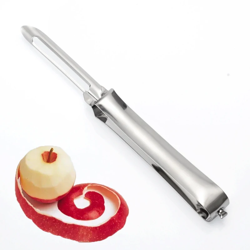 

Peeler Cheap Wholesale Ergonomic Handle Skin Vegetable Peeler Fruit Kitchen Stainless Steel For Safety Control, As photos