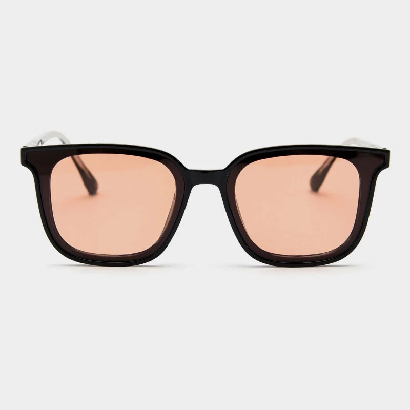 

black square frame sunglasses men polarized high quality korean TR90 fashion sun glasses for women acetate uv400, Picture