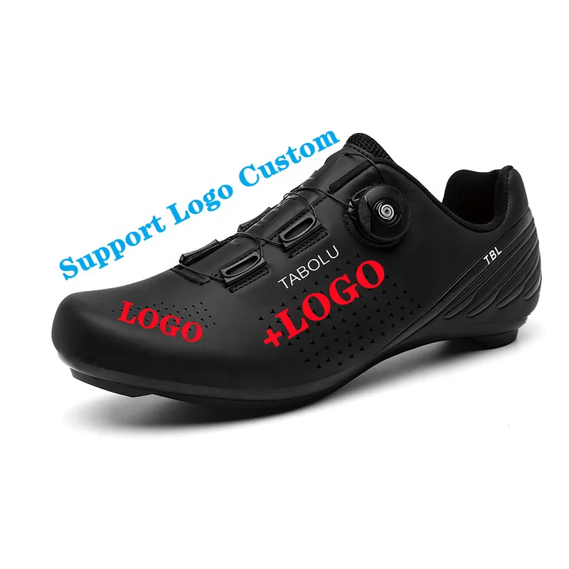 

Commerce de gros unisexe professionnel velo de route cyclisme respirant grande taille OEM chaussures de velo personnalisees