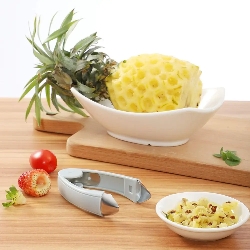 

Strawberry Pineapple Corers Potato Eye Remover Fruits Stem Tools Stainless Steel Gadgets Strawberry Shell