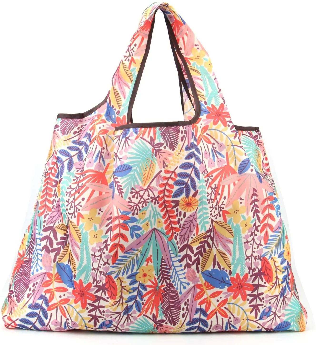 

Folding Tote Bag Large Reusable 190T Polyester Foldable Grocery Shopping Bag, As per buyer requirement
