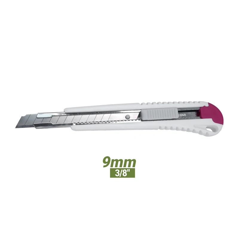 

9mm Utility Knife Vinyls / Wraps Cutter Snap Knife Precise Cutting Tool for Tough Jobs