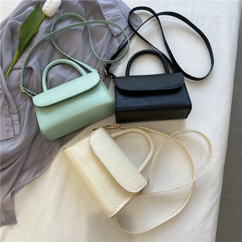 

fashion handbags summer 2021 stone pattern pu leather crossbody bag women handbags ladies shoulder luxury, Customized color