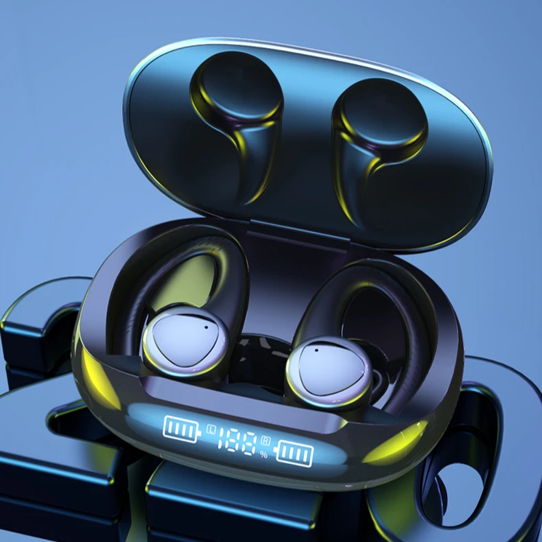 

T09 Wireless Earphones Touch Control In Ear Earbuds Led Mini Earbuds Waterproof Wireless Headphones Sports Headset with Mic