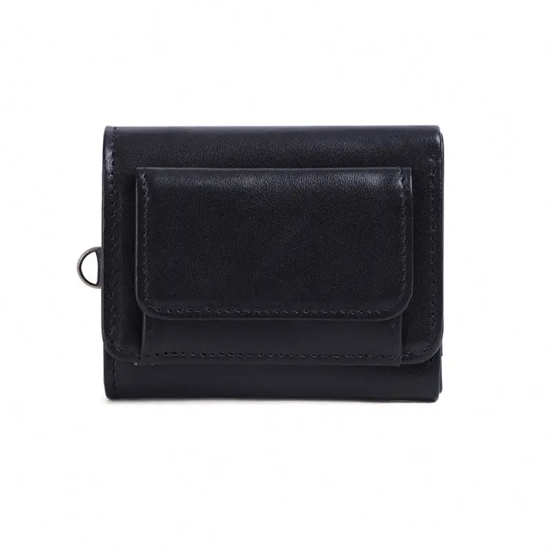 

Wholesale Bifold Short Genuine Leather Wallet Men Real Leather Wallet, As customer inquired