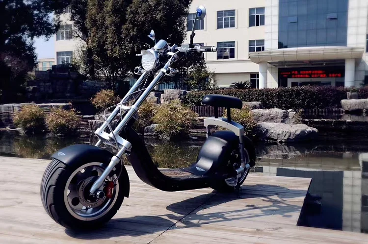 宽轮电动摩托车踏板车with60v 20ah可移动电池销售 3000w motor