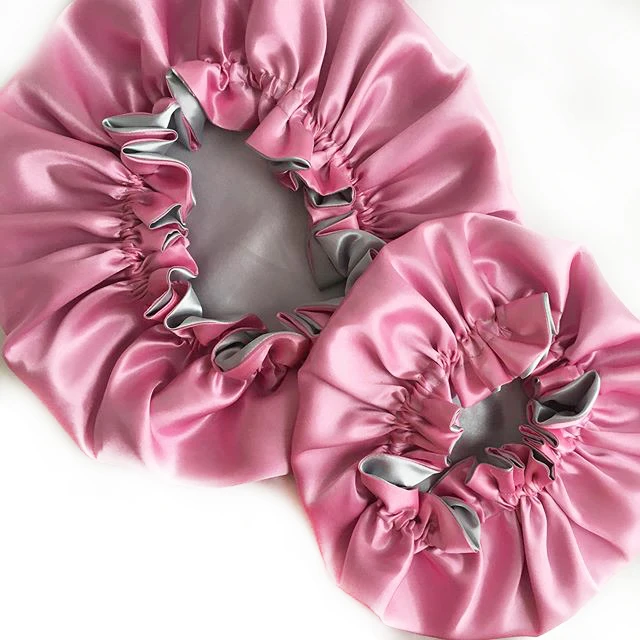 
Mommy and me custom sleep cap Satin bonnet 